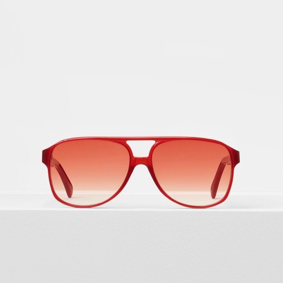 Celine Accessories - CELINE Phoebe Philo Navigator Acetate Sunglasses